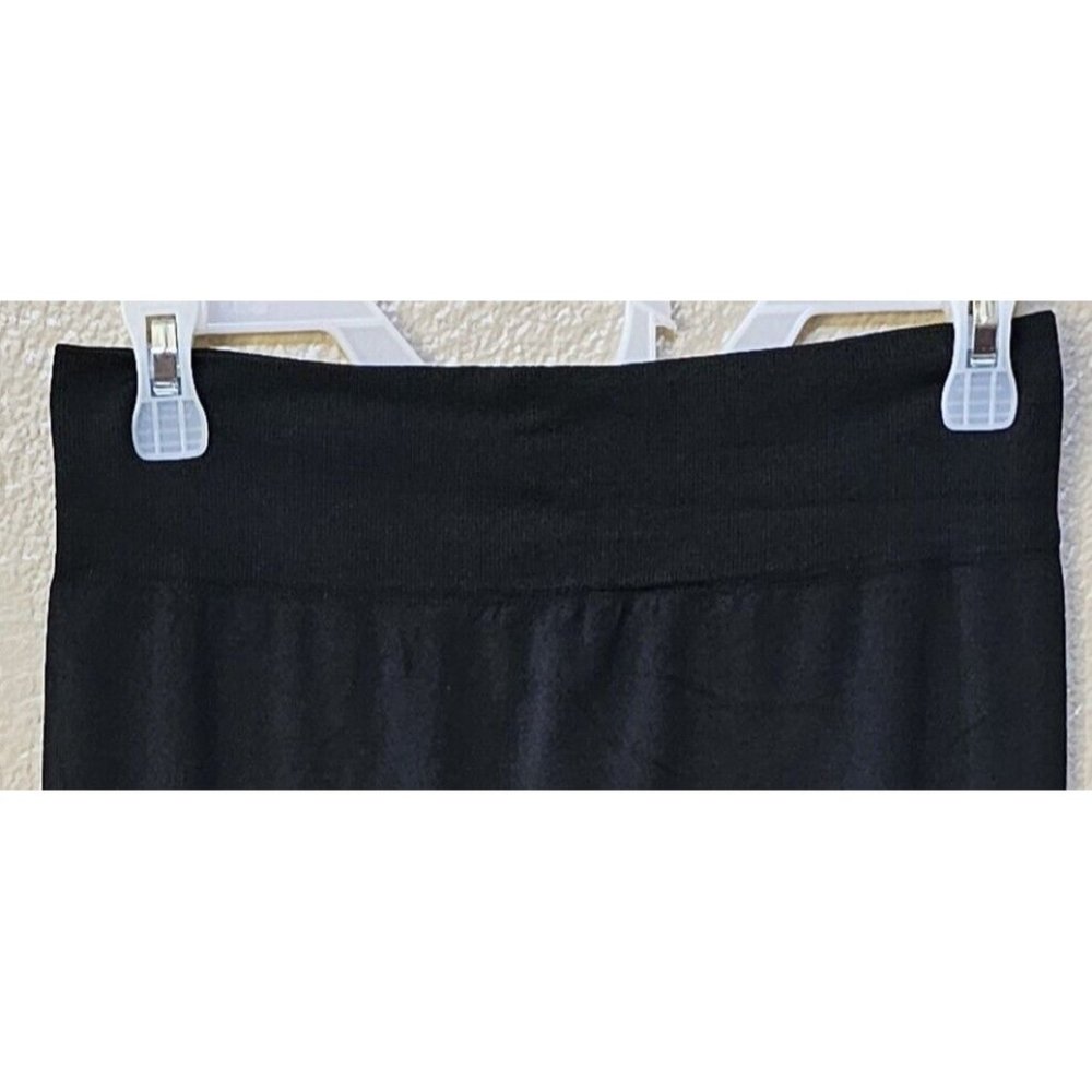 VERO MONTE Women's Leggins, Black, 2 Pack, S/M or L/XL, Women's Leggings Black - Picture 7 of 16